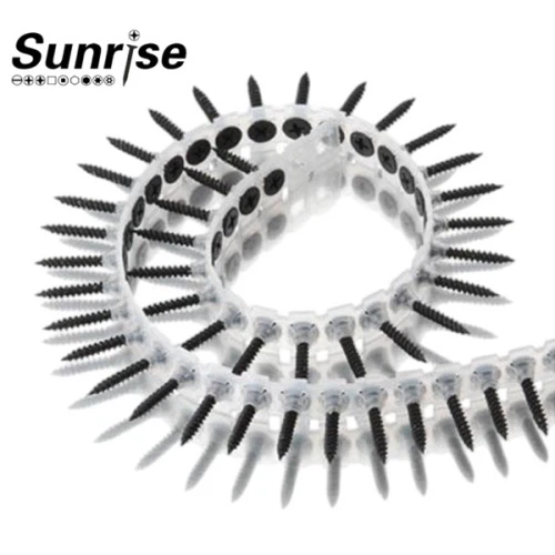 Samlet bugle head gips skrue