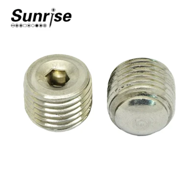 Flat Point Metal Head Sekskant Socket Sett Skrue