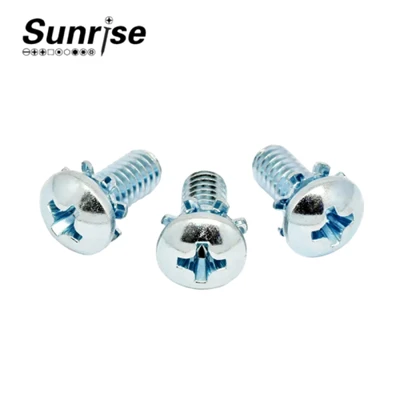 Round Cross Pan Head Non-Slip Med Flower Tooth Washer Sems Kombinasjonsskruer