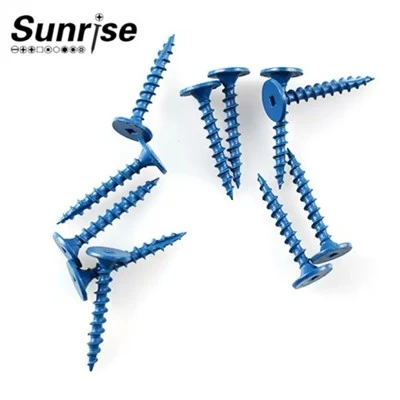 Stål Ruspert Square Drive Flat Head Painted Bugle Screw