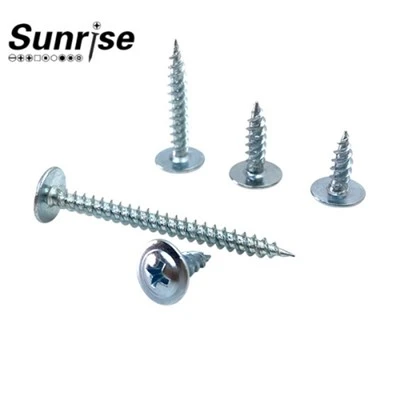 Wafer Botton Modified Truss Head Spot -skruer